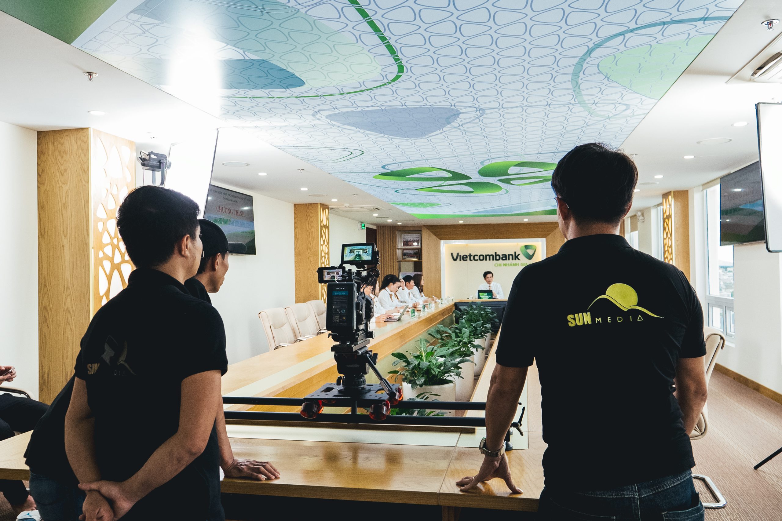 Quay TVC quảng cáo tài chính cho Vietcombank