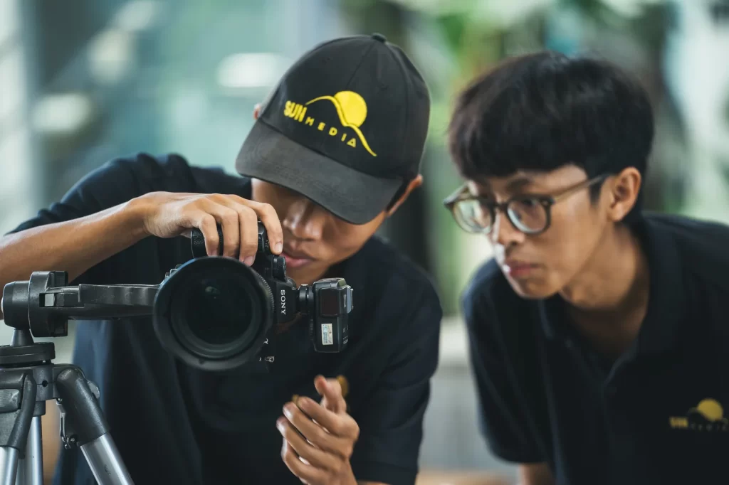 Camera Sony quay TVC chuyên nghiệp - Sun Media GL