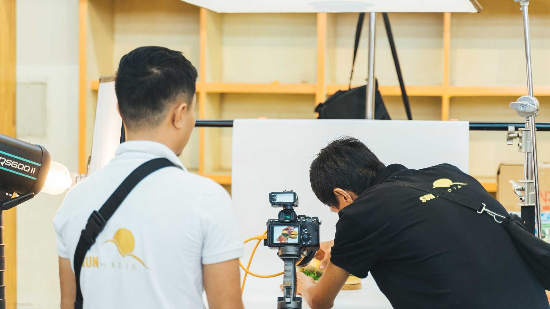 Ekip quay đảm bảo có thể dựng phim TVC